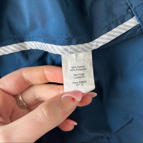 Madewell Hooded Fielder Anorak Jacket Coat in Navy Size Small - Picture 11 of 16